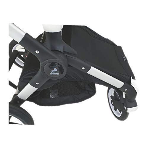 Cubre cesta impermeable para silla Rosy Fuentes en negro (Exclusivo para Bugaboo Fox)