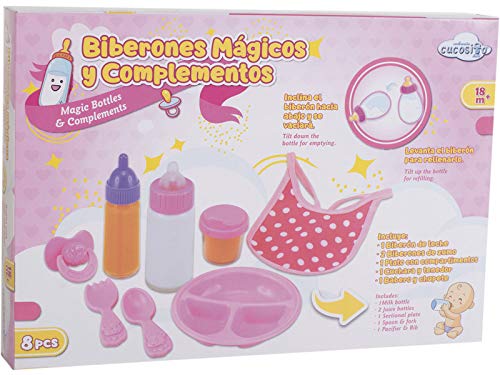 CUCOSITO Set Comiditas y Biberones