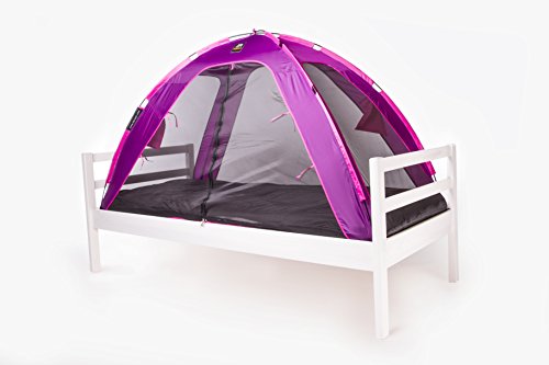 Deryan - Tienda para cama infantil, color rosa