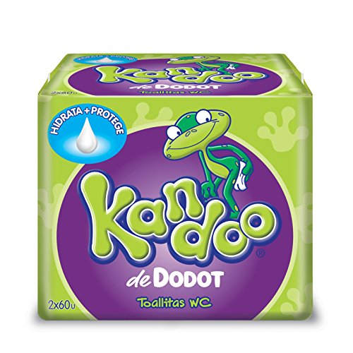 Dodot Kandoo Toallitas dodot kandoo - paquete de 2x60 uds