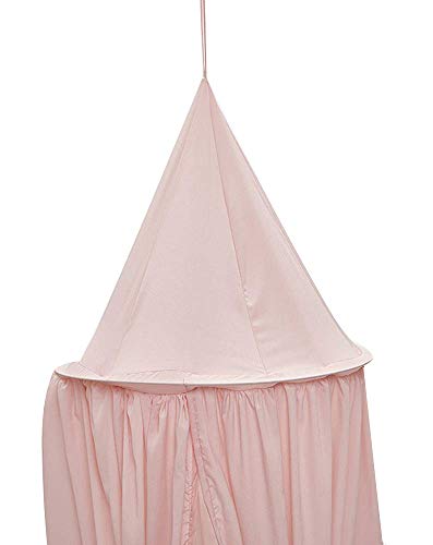 Edith qi Princesa Mosquitera para Cuna Niña, Cama Tiendas de dosel decorativa para niños y niñas,zona de juegos de juego para niños, sala de lectura, Height 240cm