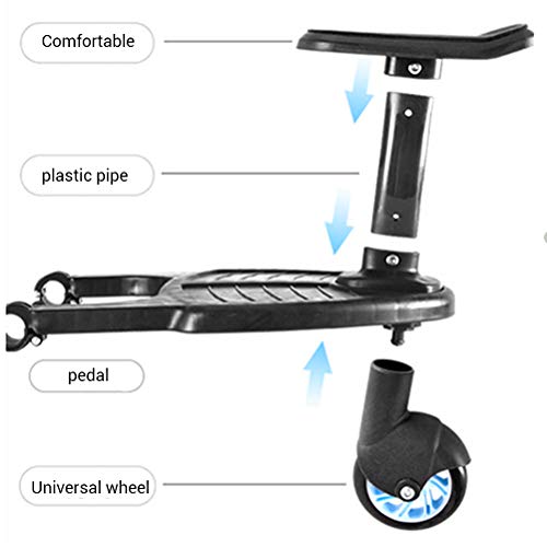 EisEyen - Pedal de Ayuda para Cochecito de bebé (Dos niños)