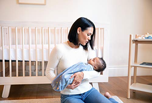 Ergobaby Arrullo Bebe Recien Nacido de Algodon para Verano y Invierno Diseño Stellar, Saco de Dormir