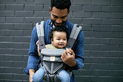 Ergobaby OMNI 360 Cool Air Mesh - Mochila portabebés Classic Weave.