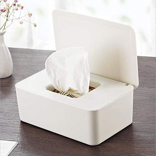 Euopat Caja De Servilletas, Caja Dispensadora De Toallitas Caja De Toallitas para Bebés, Caja Portátil De Viaje para Pañuelos Húmedos para El Hogar