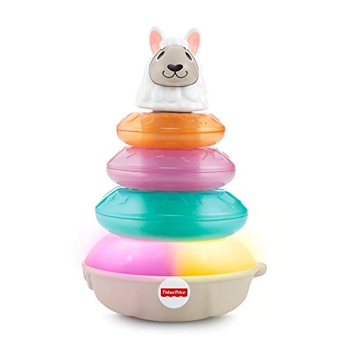 Fisher-Price Llama linkimals, juguete interactivo bebés +9 meses, multicolor, (Mattel GHY78)