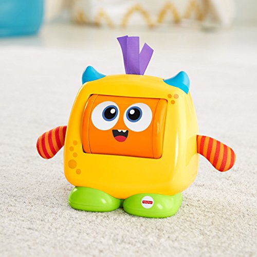 Fisher-Price Monstruito caritas divertidas, juguete bebé +6 meses (Mattel DRG13)