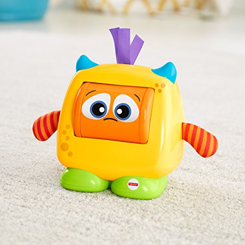 Fisher-Price Monstruito caritas divertidas, juguete bebé +6 meses (Mattel DRG13)