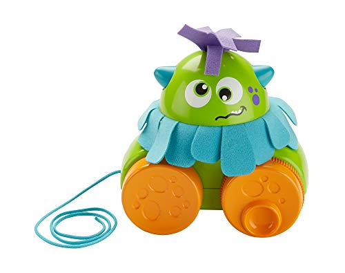 Fisher-Price Monstruito gira gira, juguete para bebé +1 año (Mattel FHG01)