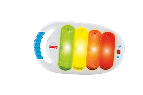 Fisher-Price Xilófono con luces bailarinas, juguete musical para bebé +3 meses (Mattel BLT38)