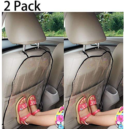 Funda para asiento de coche, de protección para los niños, protege de las manchas de zapatos, del barro, 44 x 57 cm, 2 unidades