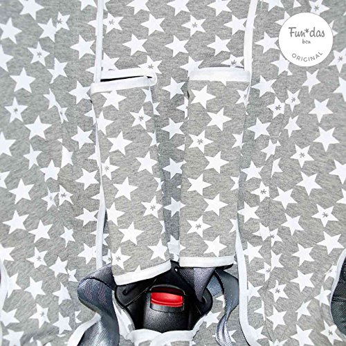 Fundas BCN ® - F127/93002 - Funda para silla de coche Klippan Kiss ® 2 - Fun Vintage Star