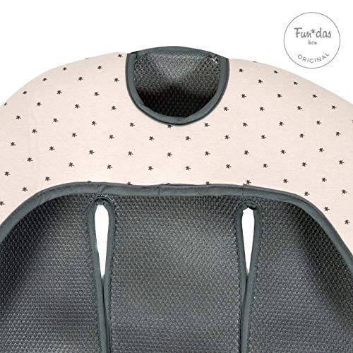 Fundas BCN ® F184/4597 - Colchoneta para Silla de Paseo Bugaboo Fox ® Cubre Arneses Incluidos - Colección Little Fun Peach