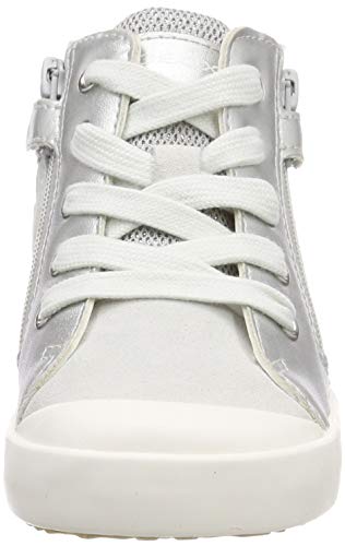 Geox B Kilwi Girl G, Zapatillas para Bebés, Plateado (Silver C1007), 27 EU