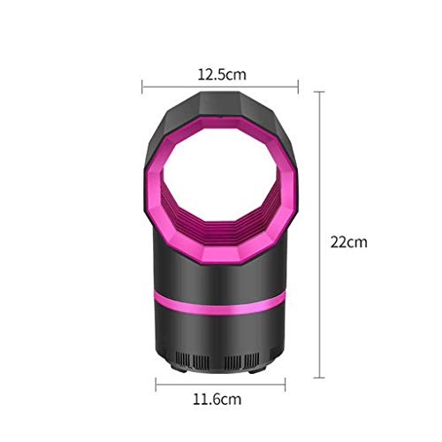 GPWDSN Paquete De 2-LED De La Lámpara del Mosquito, Turbina Inhalación Trampa del Mosquito Repelente Cubierta Dormitorio Silencioso Asesino del Mosquito del Bebé De La Sala De Cocina