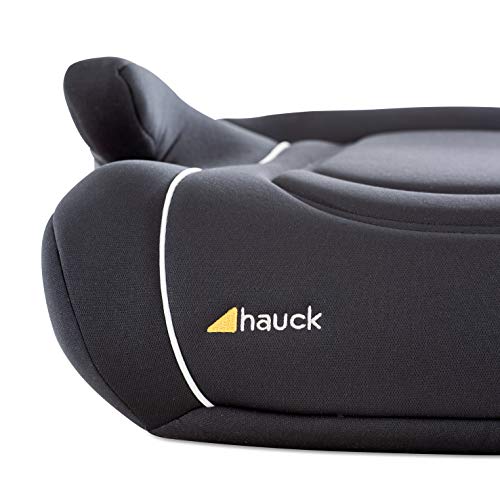 Hauck Booster Comfort Fix – Elevador de asiento con Isofix, silla de auto para niños desde 15 kg - 36 kg, Grupo 2/3, ECE 44/04, Negro