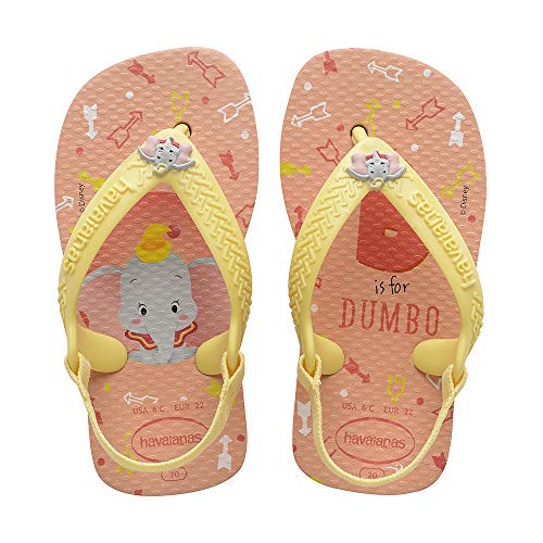 Havaianas HAV Baby Disney Classics Ballet, Chanclas Unisex bebé, Multicolor (Crystal Rose/Shocking Pink)