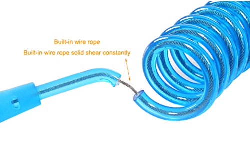 Hillento Bebé Anti-lost Cinturón Arnés de Seguridad, Arnes para Niños Antiperdida, Niño Anti-lost Correa de Muñeca para Caminar, Compras etc(1,5 metro, Azul )