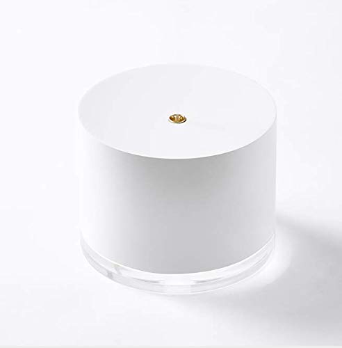 Humidificador, gran capacidad de 780 ml, batería USB2000mAh, fuente de alimentación ultrasónica sin agua, volumen de pulverización 30-50 ml / adecuado para escritorio de automóvil doméstico ,Blanco