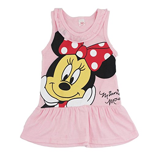 IBTS-Baby Care ibtscartoon Minnie Mouse Los niños Vestidos de Princesa para bebé niñas - Rosado -