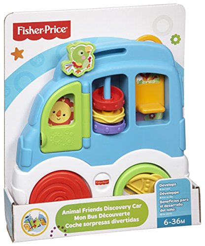 Infant - Coche, sorpresas Divertidas Fisher-Price (Mattel CMV93)