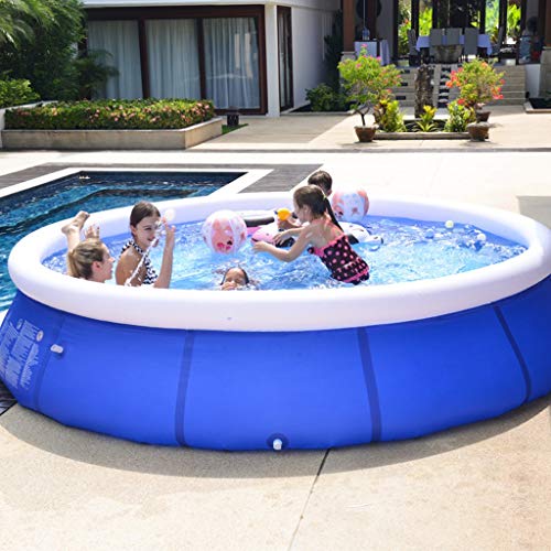 Inflable Piscina for Adultos Piscina de vacío for Piscinas por Encima del Suelo Rectangular Family Pool (Talla : 360x90cm)