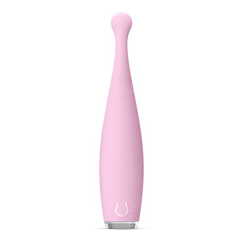 ISSA Mikro De FOREO Es El Cepilo De Dientes Infantil Eléctrico Y Delicado Para Los Niños Más Pequeños (0-5 Años), Pearl Pink, Delicados Filamentos De Silicona Medico, Usb Recargable