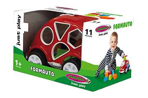 Jamara- Juego de Habilidad Forma Coche, Color Rojo (460290)