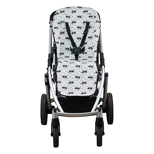 JANABEBE Colchoneta para UPPABABY vista y cruz (Raccoon)