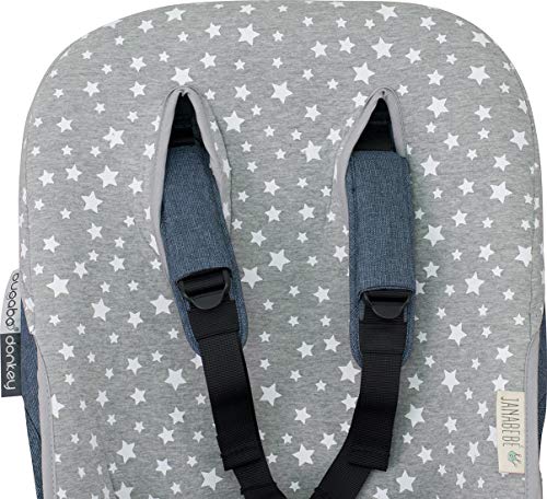 JANABEBE Funda Acolchada para Bugaboo Donkey White Star