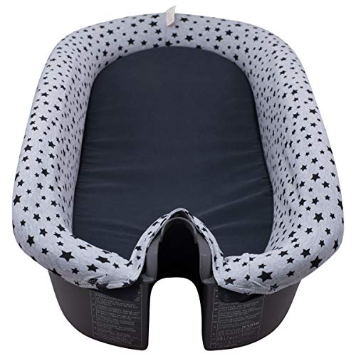 JANABEBE Funda cubre capazo para Stokke Xplori (Black Star)