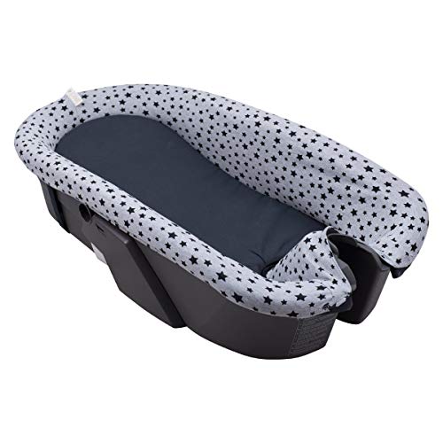 JANABEBE Funda cubre capazo para Stokke Xplori (Black Star)