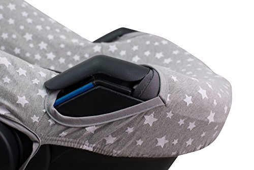 JANABEBE Funda para silla de auto BeSafe iZi Go (White Star)