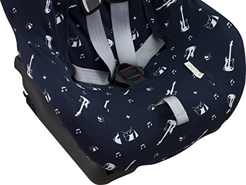 JANABEBE Funda Universal para Silla de Coche Grupo 1-2-3 Rock Hero