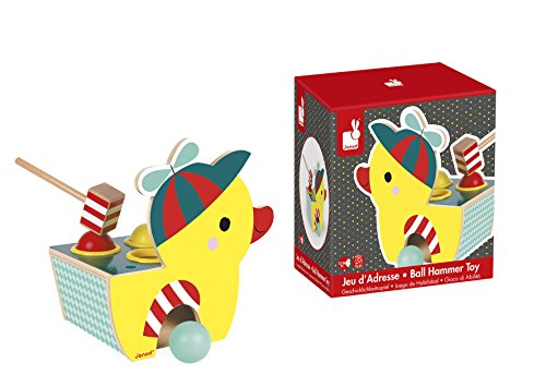 Janod FRAPPA Ball Pato Baby Forest (J08013), Multicolor (Juratoys