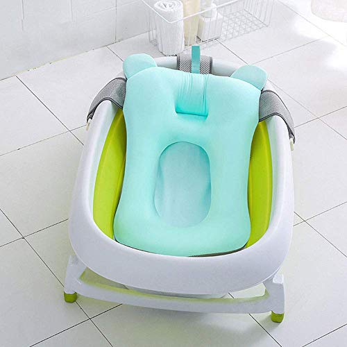 Jary Recién Nacido Cuna Parachoques del baño del bebé del cojín Antideslizante Mat Bañera Cuna Cama for niños bebé Cuna Nido Protector de los niños Cama el Dormir Viajes, B li (Color : B)