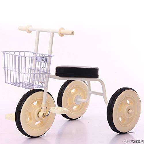 JHSHENGSHI Triciclo para Niños con Pedales Ligero y Plegable Triciclo Bicicleta, Cochecito de bebé Bicicletas para niños para Niño y Niña de 1 a 3 años