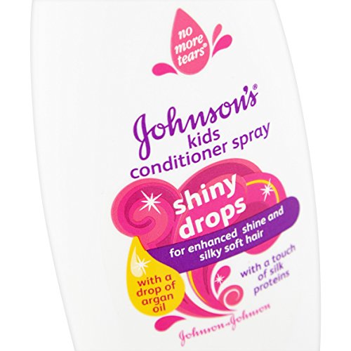 Johnson's Baby Kids Spray acondicionador de gotas brillantes