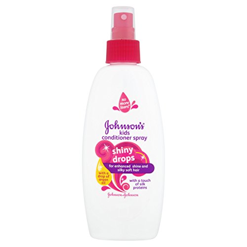 Johnson's Baby Kids Spray acondicionador de gotas brillantes