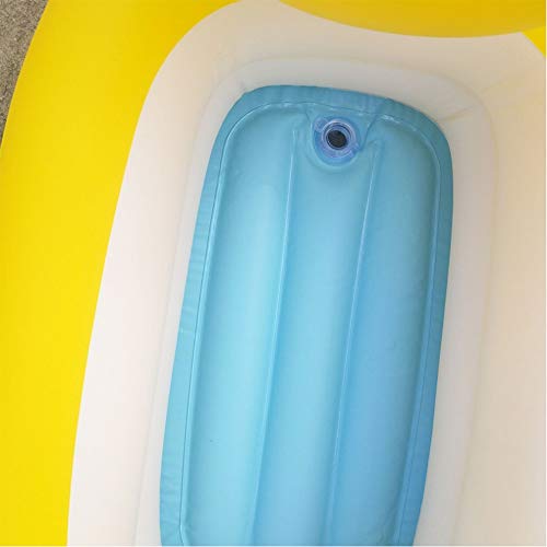 JUNJP Bañera Inflable de Pato Bañera Inflable para bebés, Mini Piscina portátil Lavabo de Ducha Plegable Gruesa y Suave para bebés, Adecuado para bebés de 0-3 años