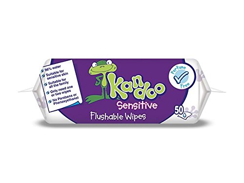 kandoo Sensitive Toallitas, 50 unidades