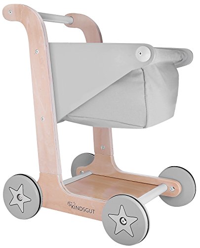 Kindsgut Carrito de supermercado, Gris