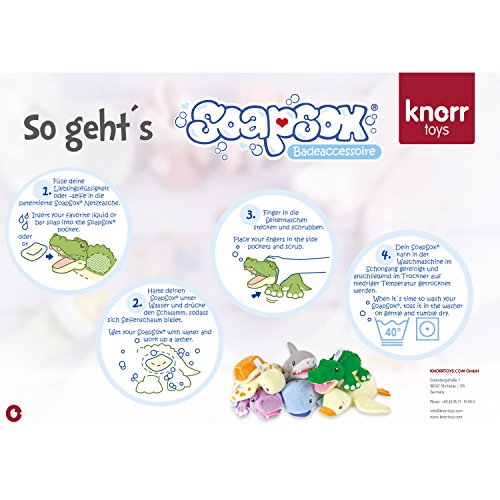 Knorrtoys 78003 – soapsox Sea Family, Jackson bañera, Juguete