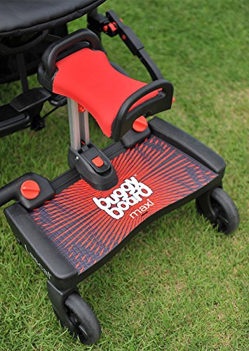 Lascal LAS3002 - Asiento para patín Buggy Board Maxi, color rojo