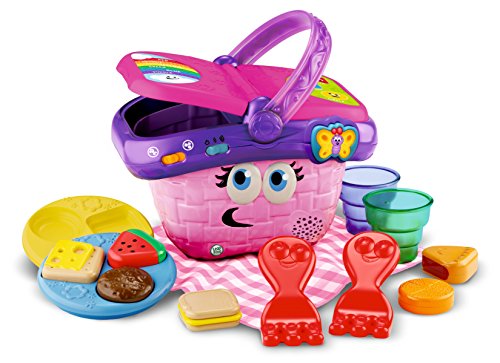 Leap Frog Shapes & Sharing Picnic Basket - Juguetes de rol para niños (Multi)