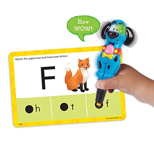 Learning Resources- Tarjetas Hot Dots Jr. para Practicar el Alfabeto, Color (EI-2351)