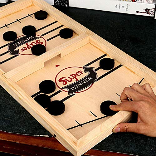 Leepesx Bouncing Chess Hockey Game Slingshot Board Game Juego Interactivo Entre Padres e Hijos Juegos de Escritorio para 2 Jugadores Juego de Mesa Juego de Mesa para Interior