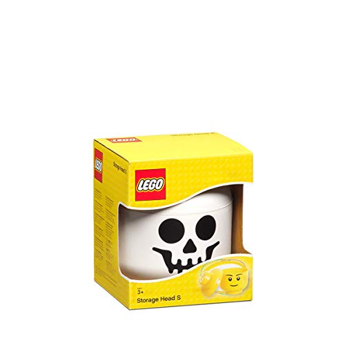 LEGO - Caja de Almacenamiento con Forma de Cabeza Skeleton (Room Copenhagen A/S 40310109)