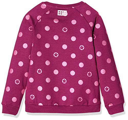 LEGO Duplo LWSOPHIA Sudadera, Morado (Bordeaux 383), 86 (Tamaño del Fabricante:86) para Bebés