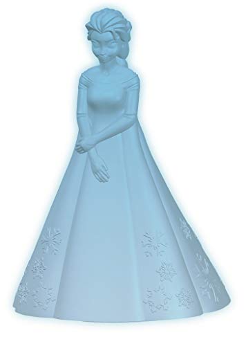 LEXIBOOK NLJ110FZ Disney Frozen Noche Multicolor con Elsa, quitamiedos fría y Segura NLJ110FZFrozen, Luz Nocturna de Color para niños